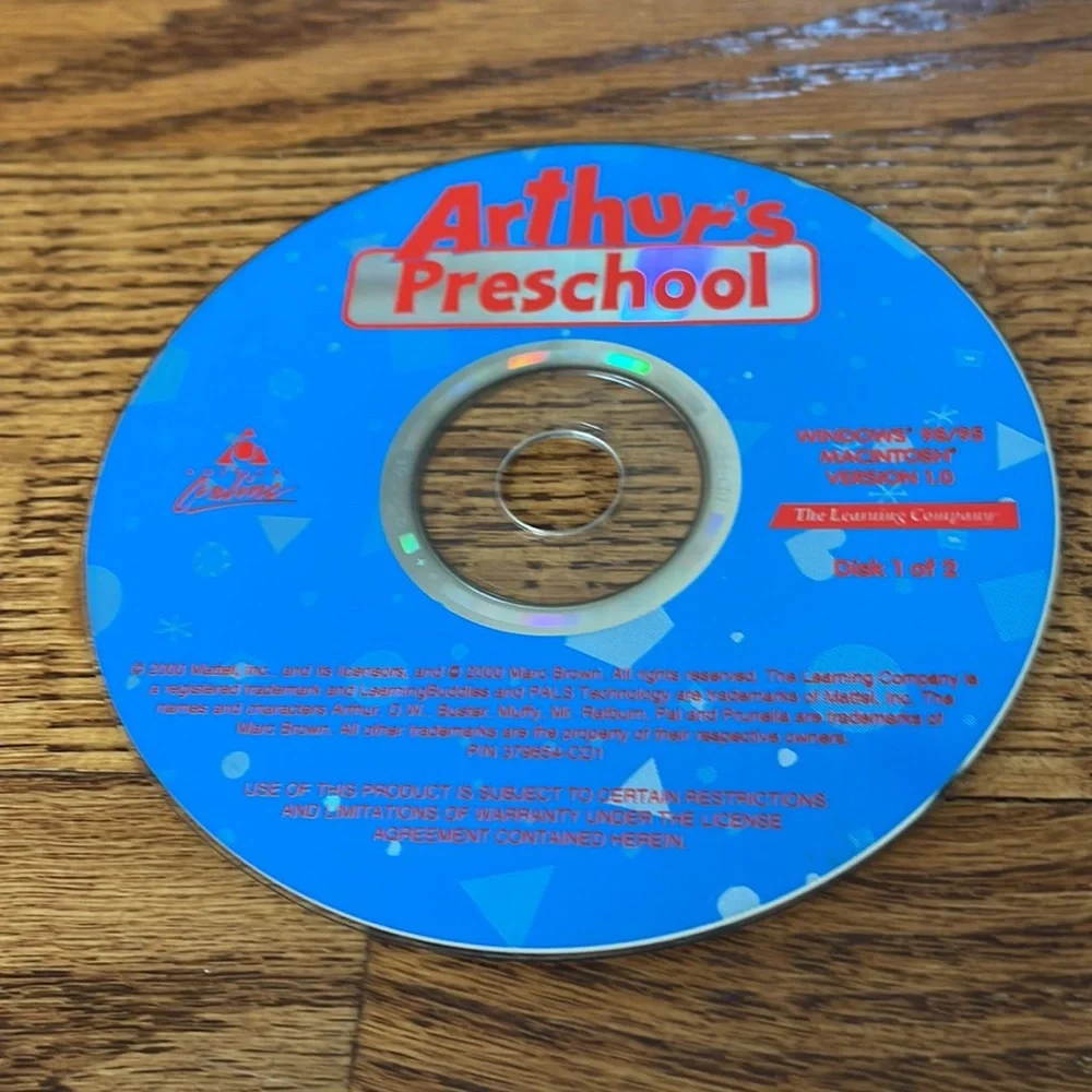 Author’s Preschool 2 Disc PC CD-rom